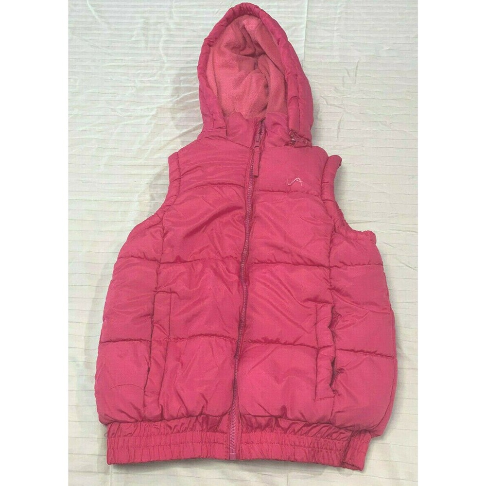 VERTICAL 9 GIRLS HOODED VEST SIZE S 7/8